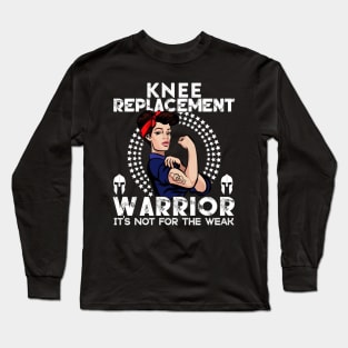 Knee Replacet Warrior Long Sleeve T-Shirt